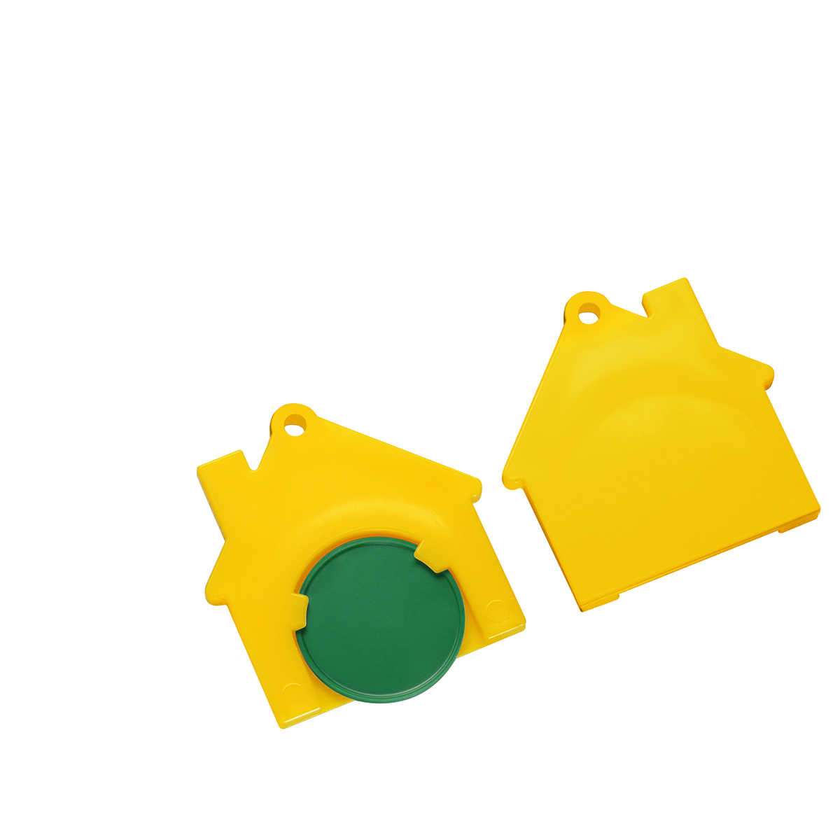 Chiphalter mit 1€-Chip "Haus"