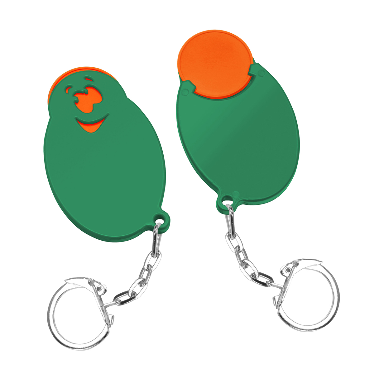 Chiphalter mit 1€-Chip "Gesicht"