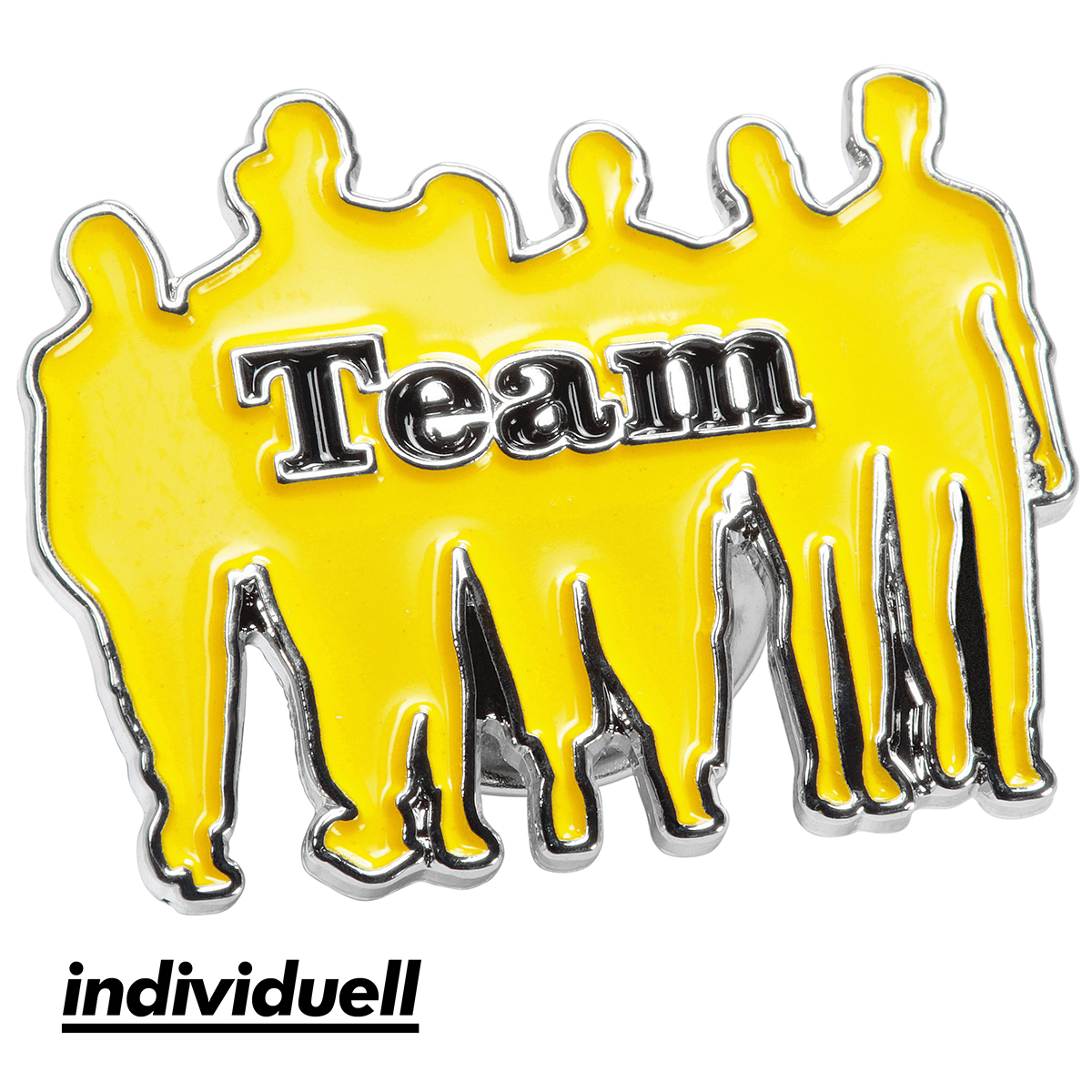 Pin (Metall-Anstecker aus Eisen), längste S. 26 mm