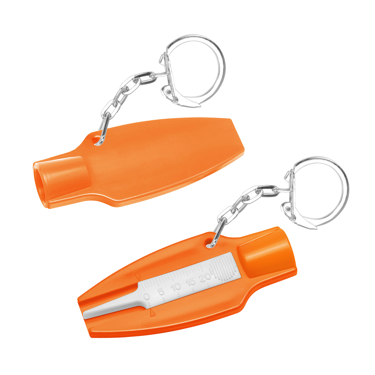 Reifenprofiltiefenmesser mit Ventilkappendreher