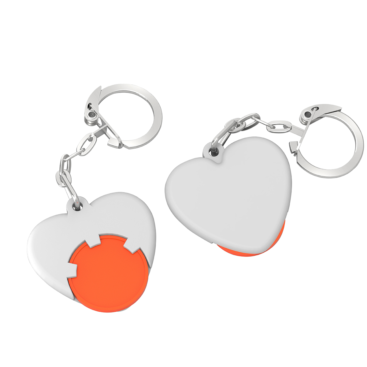 Chiphalter mit 1€-Chip "Herz"