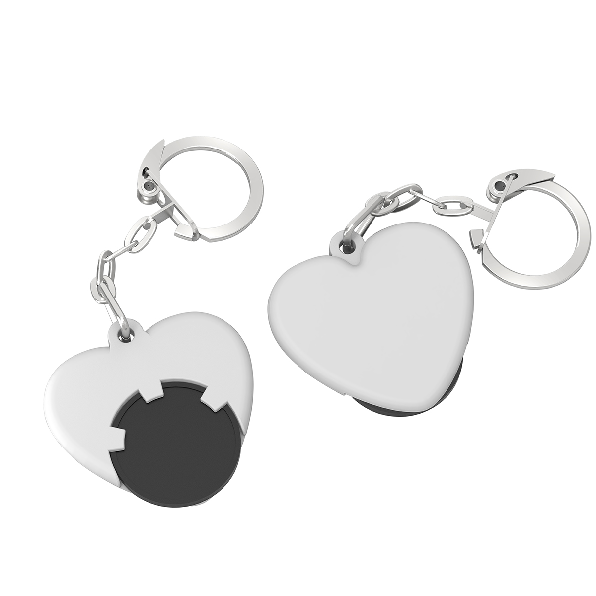 Chiphalter mit 1€-Chip "Herz"